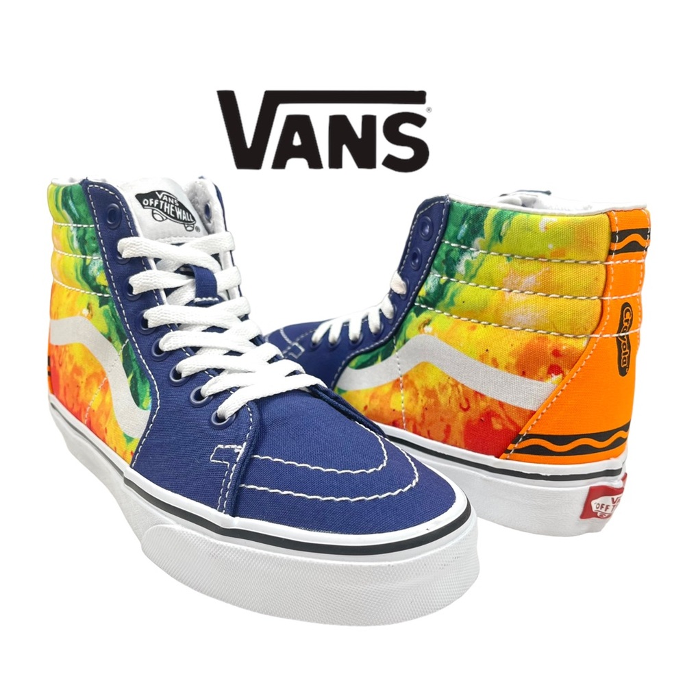 Vans x Crayola Collab | Sk8-Hi Colourful Forms of Self‎ Expression | Women’s 5.5